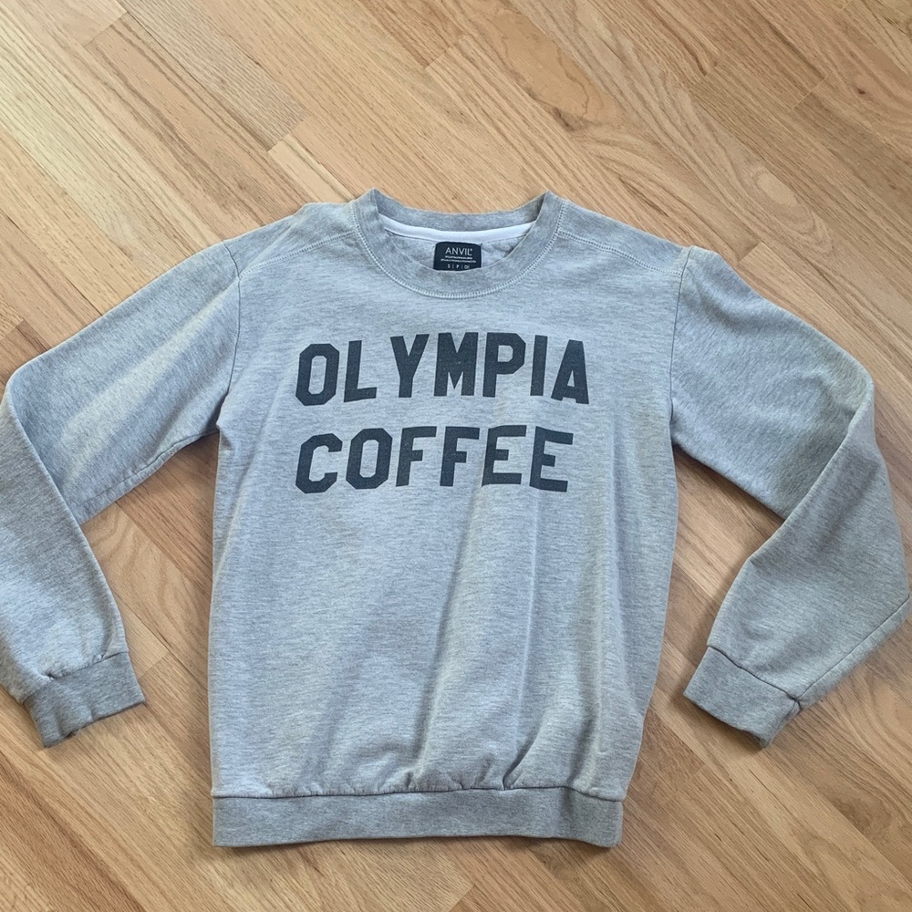 Olympia coffee sweatshirt!